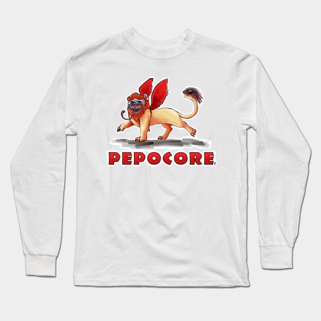 Pepocore Long Sleeve T-Shirt by BloodFuryArt